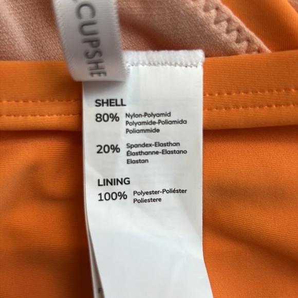 CUPSHE Summer Of Love Halter Belted Tummy Control Plus Size 2X - Picture 7 of 9